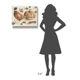 thumbnail image 4 of Global Gallery's 'Harvest Moment I' By Lisa Audit Stretched Canvas Wall Art, 4 of 4