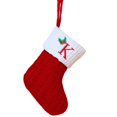 thumbnail image 3 of Christmas Tree Decorations,Small Christmas Tree,Christmas Embroidered Letter Socks Christmas Tree Pendant Knitted Red Green White Christmas Socks,White Christmas Tree,White Christmas Decorations, 3 of 3