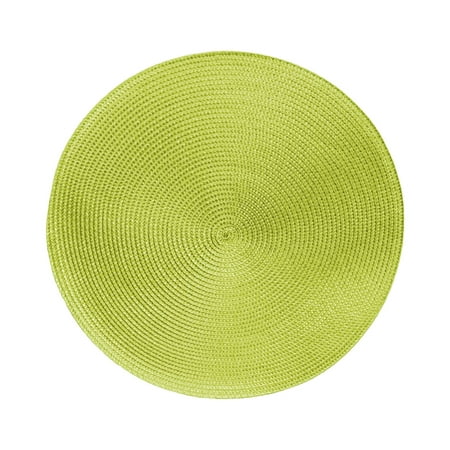 

Wovilon Dural Table Mat Place Mats 38Cm Tableware Placemat Non-Slip Insulated Mat Round Woven Placemat 4Pcs For Kitchen