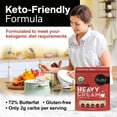 thumbnail image 3 of Healthier Comforts Organic Heavy Cream Powder 7oz | Kosher, Gluten Free, Non-GMO, and Keto Friendly | Long Lasting, Easy Sauces, Baking | Made in the USA, 3 of 8