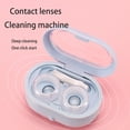 thumbnail image 2 of YUANOU Contact Lens Washer Box Beautiful Pupil Glasses Electric Ultrasonic Cleaning Machine(Blue), 2 of 6