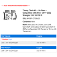thumbnail image 2 of Timing Chain Kit - 16-Piece - Compatible with 2012 - 2019 Jeep Wrangler 3.6L V6 VIN G 2013 2014 2015 2016 2017 2018, 2 of 2