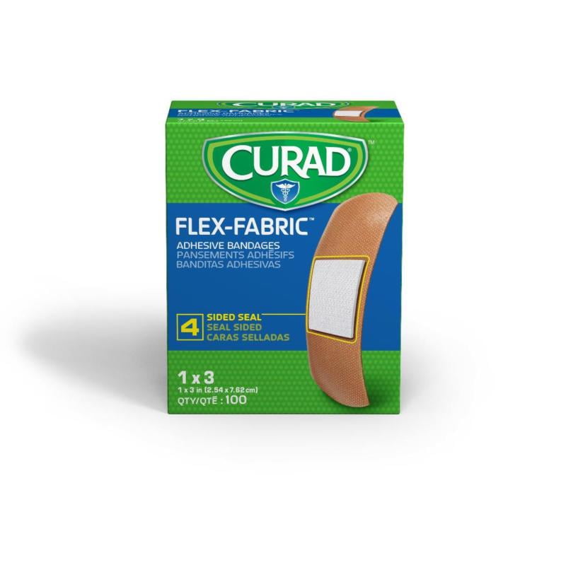 Curad Fabric Adhesive Bandages 1" x 3" Box of 100 NON25660Z