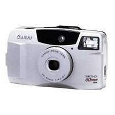 Canon Sure Shot 60 Zoom - Point & Shoot / Zoom camera - 35mm - lens: 38 mm - 60 mm metallic silver