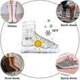 thumbnail image 4 of Keep Warm Heated Insole Thicken Soft Winter Snow Boots Pad Sole Cashmere Thermal Insoles For Man Woman Heating Insole Insert, 4 of 4