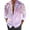 Pink, variant on FBMDBB Men's Button-Down Shirts Men's Casual Fashionable Loose And Trendy 3D Printed Lapel Long Sleeved Shirt Zipper Shirts Men