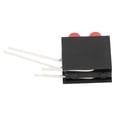 thumbnail image 1 of Soporte de luz, 100 piezas Soporte de luz de 3 mm Soporte de lámpara de doble orificio Indicador industrial Eficiencia maximizada, 1 of 14