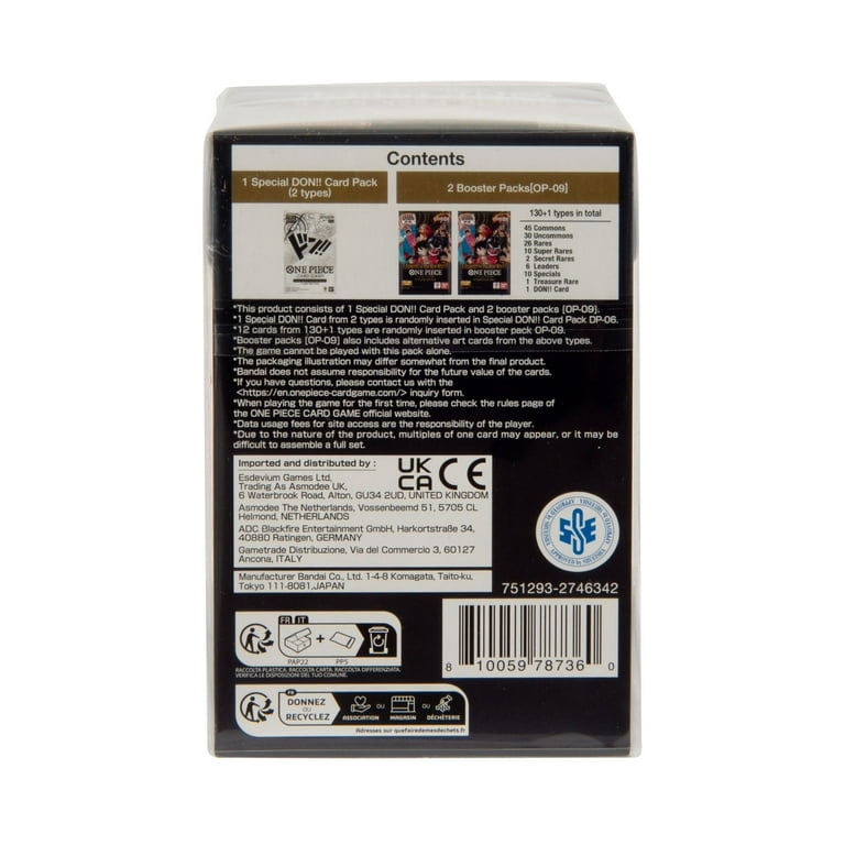 Bandai One Piece Trading Card Game Double Pack 6