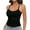 Black, variant on MESSUEN Womens Camisole Tank Tops Crop Tops for Women Scoop Neck Camisole for 2025 Crop Tank Square Neck Adjustable Strap Shirts Summer Blouses for Women Dressy Shirts for Women Black L
