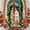 Beige, variant on Unisex Religious Hoodie, “Virgen de Guadalupe” Double-Sided Our Lady of Guadalupe Graphic Hooded Sweatshirt, Classic Cotton Fabric, Sizes S–5XL