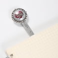 thumbnail image 3 of Valentine's Day Reading Accessories: Vintage Silver Lace-Edged Bookmark for Book Lovers, 3 of 5