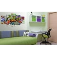 thumbnail image 2 of Tiptophomedecor Stretched Canvas Street Art - Artistic Graffiti - Stretched & Framed Ready To Hang Art, 2 of 4