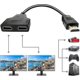 thumbnail image 1 of Hdmi Splitter Adapter, 1080p Hdmi Male To Dual Hdmi Female, 1 of 4