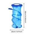 thumbnail image 2 of Camping Water Bag with Straw for Outdoor Adventures - Foldable Hydration Solution for Hiking Biking and Travel, 2 of 4