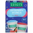 thumbnail image 5 of Luigi's Blue Raspberry & Watermelon Real Italian Ice, 6 fl oz, 6 Count (Frozen), 5 of 9