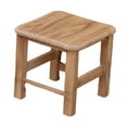 thumbnail image 2 of Reposapiés de madera Reposapiés pequeño Banco de madera Taburete para sentarse Reposapiés para 26cmx26cmx24cm, 2 of 9
