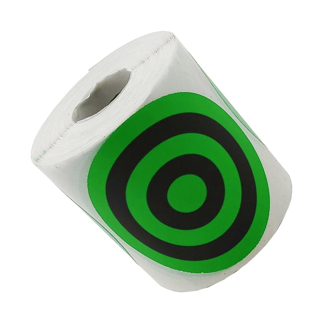 200 uds/rollo de de objetivo de tiro salpicado para entrenamiento Verde shamjiam Blancos de tiro adhesivos
