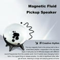 thumbnail image 5 of NEW Ferrofluid Sound Visualizer, Rechargeable Music Rhythm Speaker with Magnetic Pickup,Home Decoration Holiday Gift White, 5 of 5