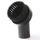 thumbnail image 1 of KDJ 32mm Round Horsehair Dust Brush Attachment for Vacuum Cleaners, Black, for Haier & for Elektrogas Model with 32mm Inner Diameter, 1 of 7