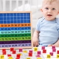 thumbnail image 2 of BEADCEST Numbers Matching Board Number Pairing Board Wood for Family Time 1Pack, 2 of 4