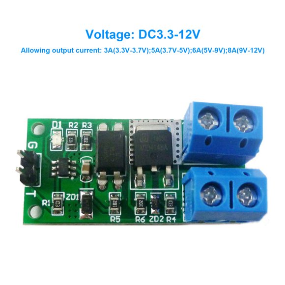 Carte à Déclenchement à Faible Impulsion 3.3V-12V 3-8A, Bascule, Loquets, Module de Relais, Commutateur Bistable Auto-Bloquant