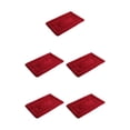 thumbnail image 3 of Alfombra de baño Yuarrent de poliéster con agarre fuerte color Rojo 40x60CM, 3 of 6
