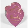 thumbnail image 2 of Inkdotpot Pack Of 50 Thanks For Celebrating With Us Bridal Shower-Baby Shower-Retirement-Wedding-Birthday Favor Paper Tags Craft Real Gold Foil Hang Tags, 2 of 6