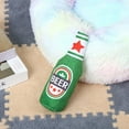 thumbnail image 4 of Kraoden Furry Vodka Whiskey Bottle Squeaky Chew Toy for Dogs, Stuffed Pet Toy for Teething and Grinding Teeth, Ideal for Playtime and Dental Health, 4 of 7