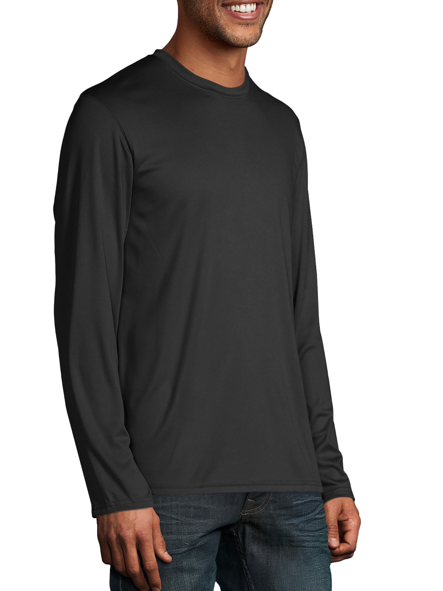 Champion Men's Long Sleeve Performance T-Shirt, up to Size 3XL
