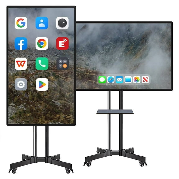 JYXOIHUB Interactive Smart Board 49 Inch, Revolutionize Teaching & Meetings! All-in-One Touch Screen with Dual System & Cloud Sharing - Digital Whiteboard for Office & Education​(Include Wall Mount)