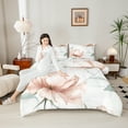 thumbnail image 4 of Castle Fairy Orange Flower Comforter Set, Full, 3-Piece, 4 of 8