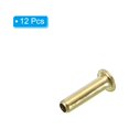 thumbnail image 3 of Unique Bargains 2.5mm ID 4mm OD Brass Compression Insert, 12Pcs Insert Tube Support Compression Fitting Accessories Kit, 3 of 5