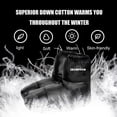 thumbnail image 4 of [Calentadores de Pies] Botines Ultraligeros para Camping Srempeom de Plumón Negro, 4 of 9