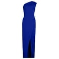 thumbnail image 2 of Rigardu dresses for women Personality Solid Color Dress Simple And Exquisite Design Suitable For All Occasions womens dresses Blue + S, 2 of 3