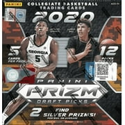 2020-21 Panini Prizm Draft Basketball Mega Box- feat. Anthony Edwards and LeMelo Bell- 60 Cards | Find 2 Silver Prizms