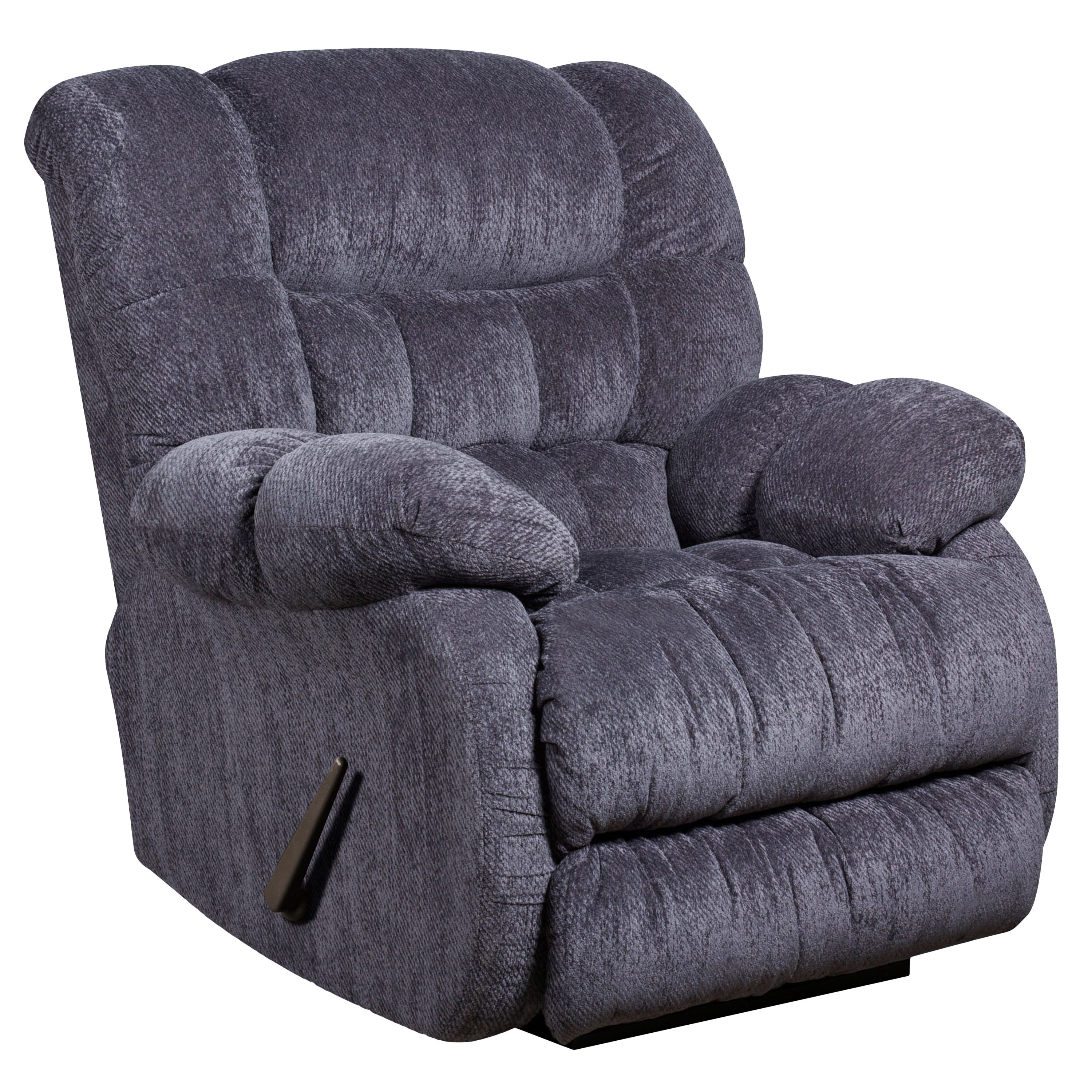 Flash Furniture Standard Microfiber Rocker Recliner, Columbia Indigo