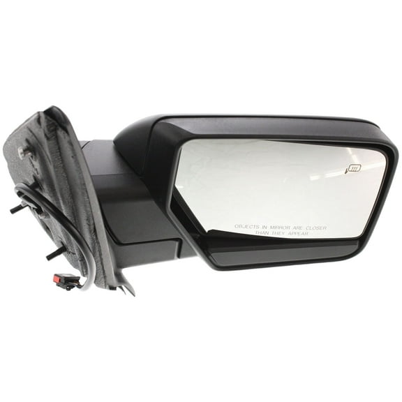 MIRROR Compatible For 2007-2010 Ford Expedition Right Passenger Heated Power Glass Textured Black