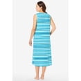 thumbnail image 2 of Dreams & Co. Plus Size Long Sleeveless Sleepshirt, 2 of 6