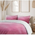 thumbnail image 6 of Ambesonne Pink Duvet Cover Sets, Shades Fragments Gradient, 2-King, Magenta Fuchsia, 6 of 7