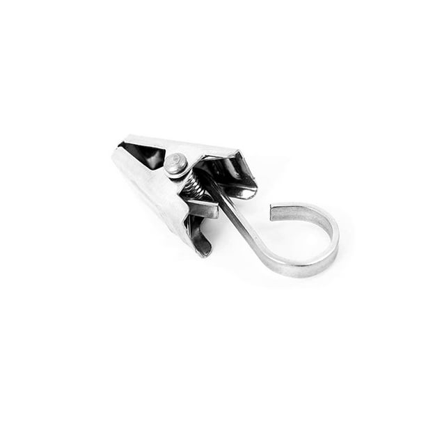 Toystoory Clips para cortina de Hotel de 100 piezas, imágenes surtidas, soporte para cortinas, abrazaderas de gancho de acero inoxidable, Kit surtido, Almacenamiento y organización del hogar Toystoory HA069711-01