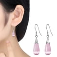 thumbnail image 2 of Qarigey Pendientes colgantes de 2 uds., joyería encantadora, artículo de moda delicado, accesorio para orejas, decoración para mujer, regalo de Ropa, zapatos y accesorios Miscelánea 403 rosa Qarigey AP016136-01, 2 of 6