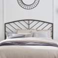 thumbnail image 6 of Hillsdale Furniture Essex Herringbone Gray Bronze Metal Full Headboard, 6 of 8