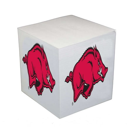 - Arkansas Razorbacks Sticky Note Memo Cube - 550 Sheets