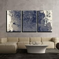 thumbnail image 2 of wall26 Canvas Print Wall Art Set Texture Effect Grunge Watercolor Ink Abstract Shapes Illustrations Realism Modern Alternative Colorful Patterns for Living Room, Bedroom, Office - 24"x36"x3, 2 of 4