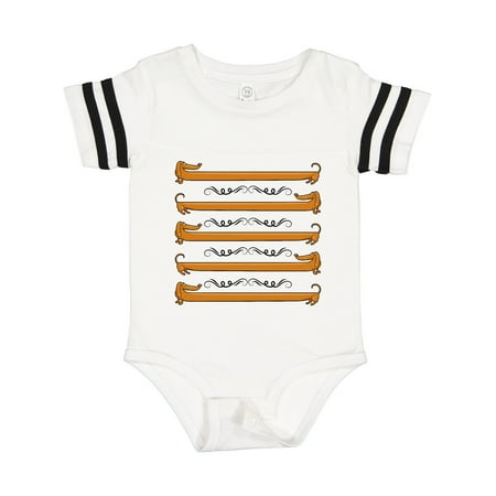 

Inktastic Dachshund Dog Funny Puppy Gift Baby Boy or Baby Girl Bodysuit