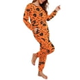 thumbnail image 2 of MINTREUS Halloween Womens Pajama Set Long Sleeve Sleepwear Nightwear Soft Pjs Lounge Sets With Pockets, 2 of 6