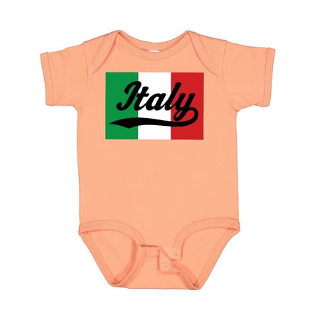 

Inktastic Italy Flag Gift Baby Boy or Baby Girl Bodysuit