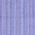thumbnail image 1 of Ahgly Company Indoor Square Abstract Blue Modern Area Rugs, 3' Square, 1 of 4