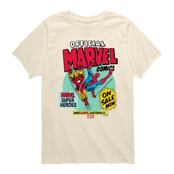 Iron Man & His Awesome Friends - Marvel Heroes Osn - Youth Boys Short Sleeve Graphic T-Shirt