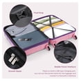 thumbnail image 4 of SONGMY Luggage 5 Pcs, ABS Hardshell Suitcase Spinner Wheels with USB Port TSA Lock, 4 of 7